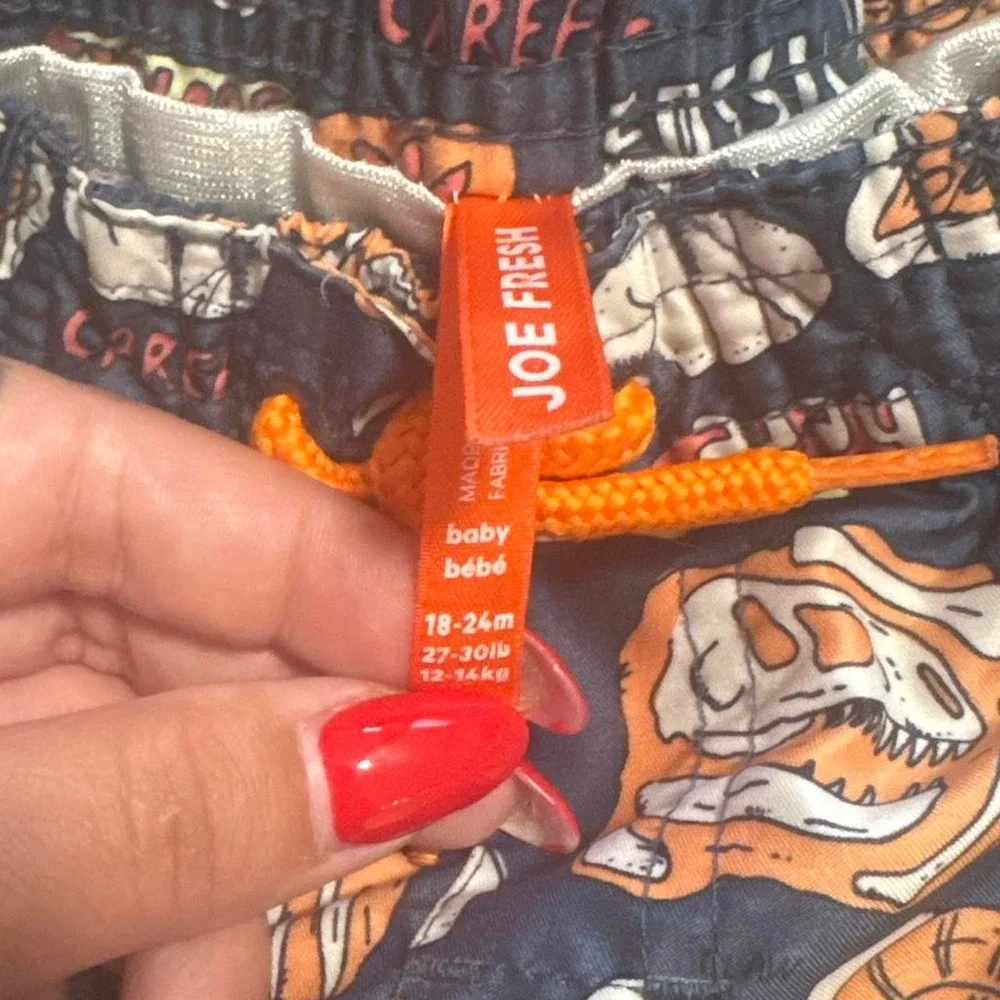 Joe fresh baby boy swim trunks